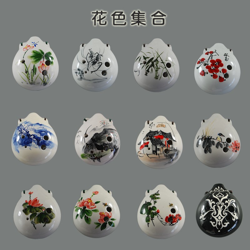 6AG水滴手绘陶笛