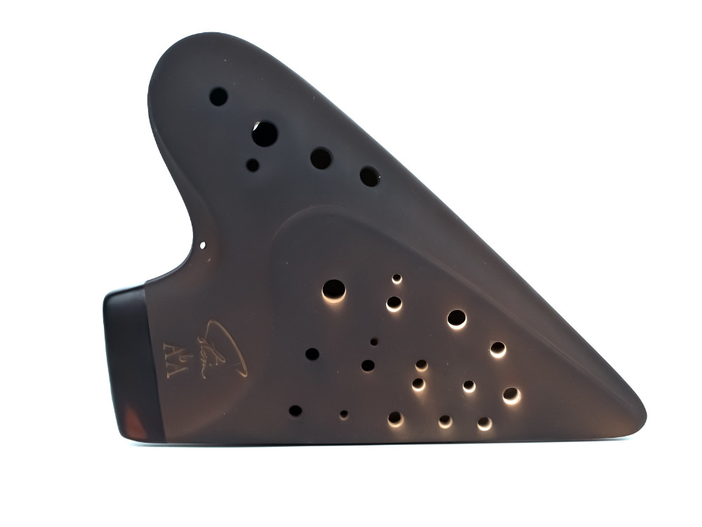 三管风雅型素烧陶笛