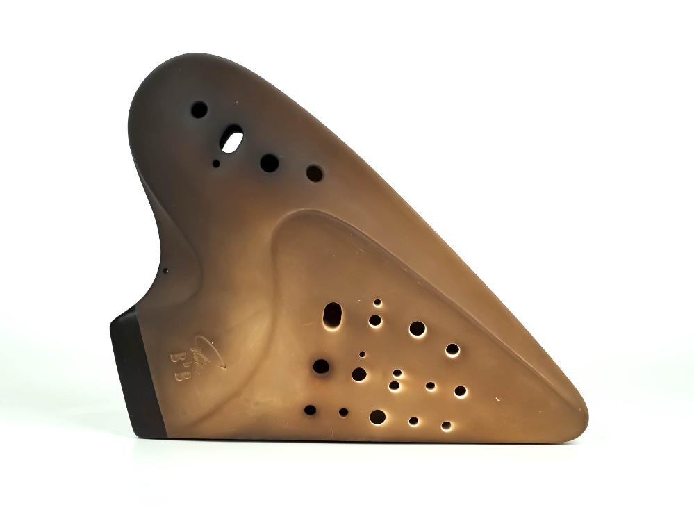 三管风雅型素烧陶笛