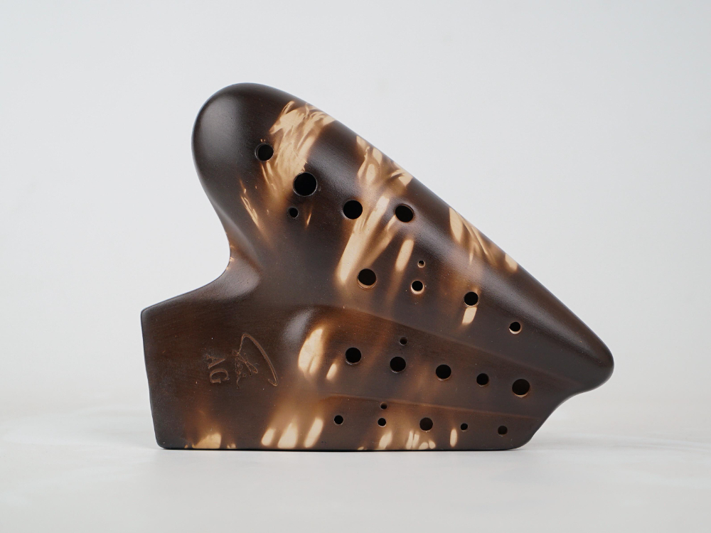 三管普及型熏烧陶笛