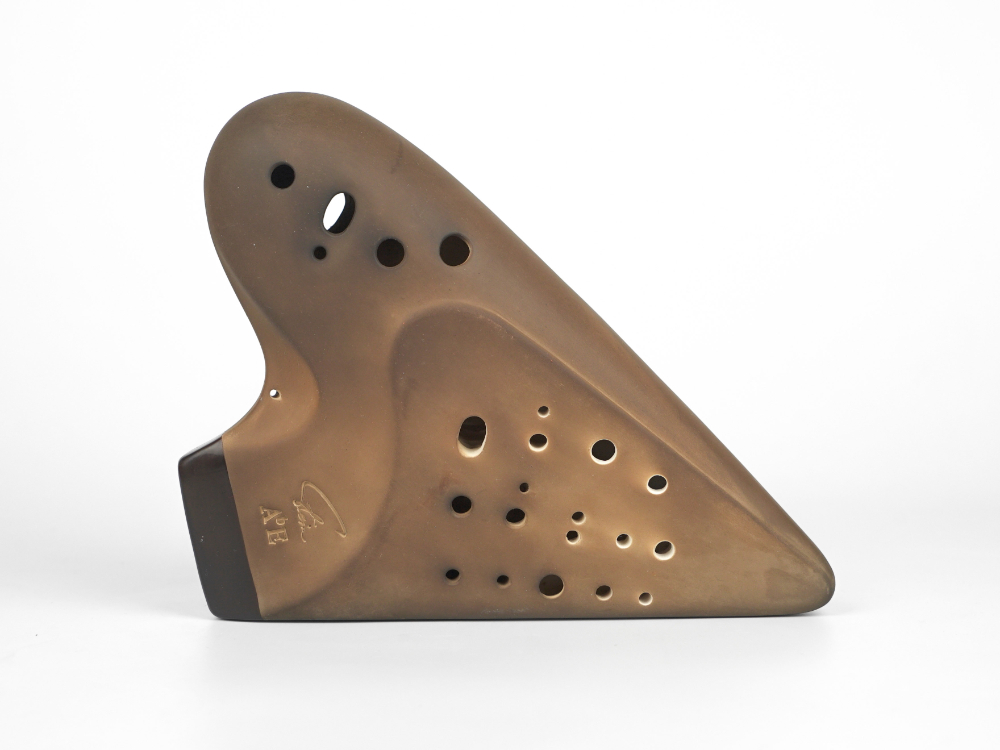 三管风雅型素烧陶笛