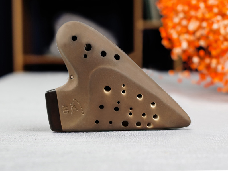 三管风雅型素烧陶笛