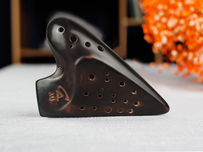 三管风雅型熏烧陶笛