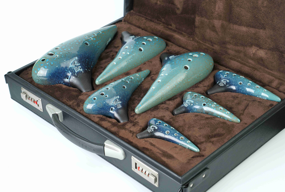 12孔节节高陶笛