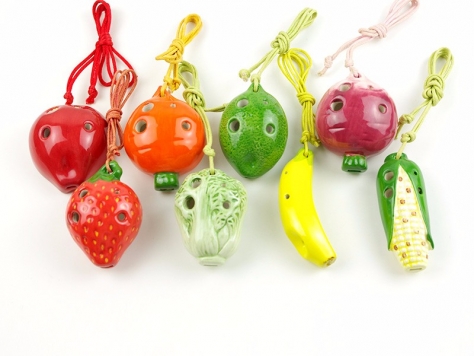 4孔造型笛-果蔬类